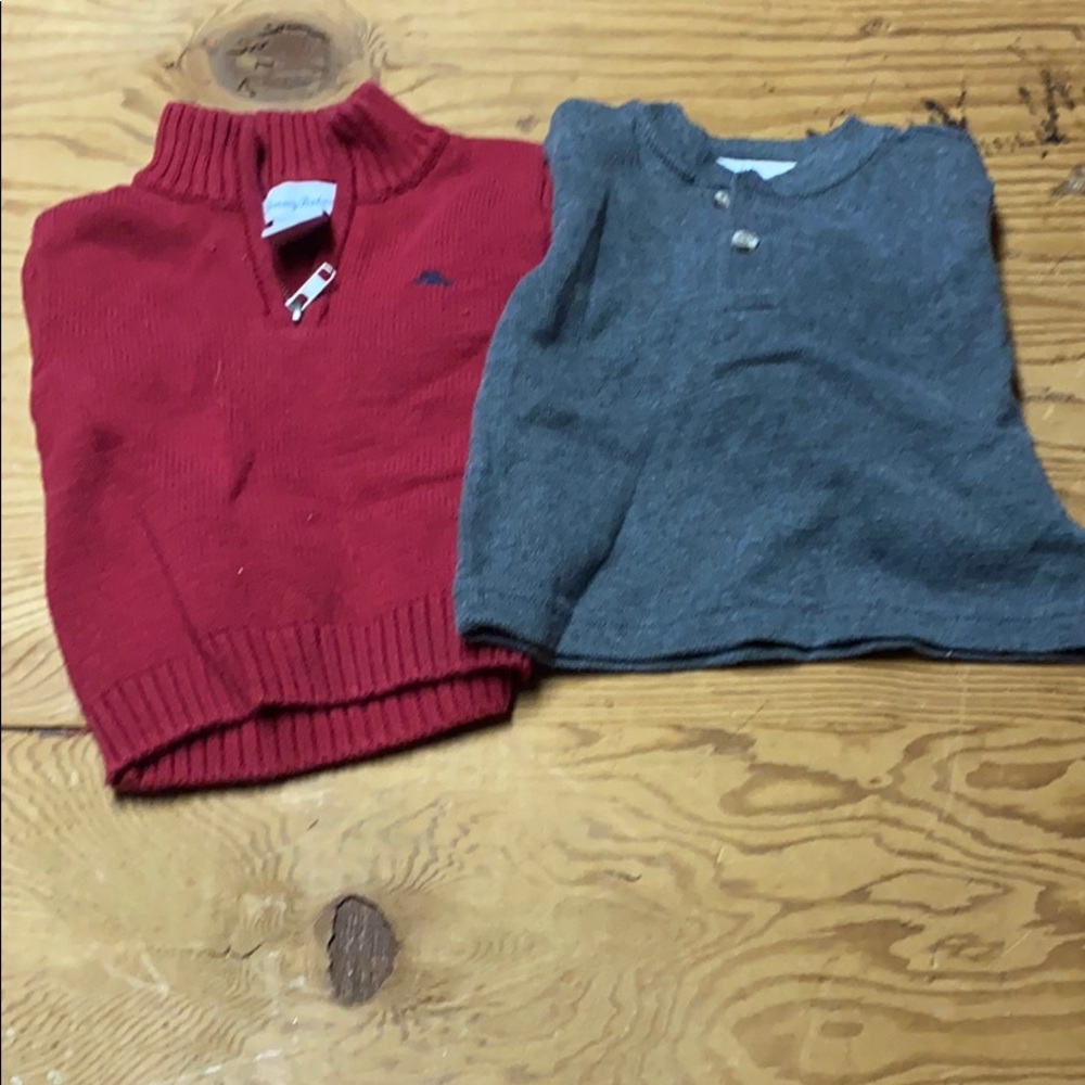 Boys 12 months sweater and thermal
